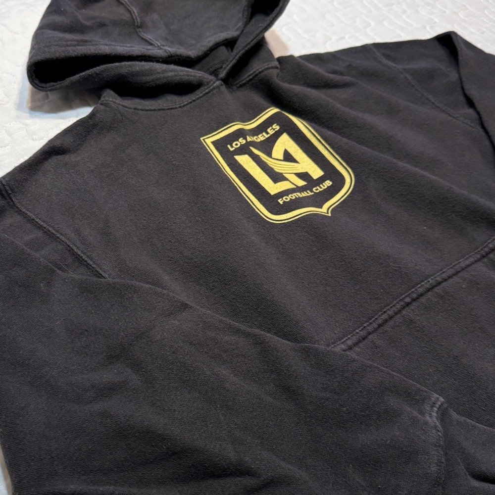 LAFC Kids Boys Large Hoodie FOOTBALL CLUB MLS Pullover TEAM ACTIVE FAN GORP LA